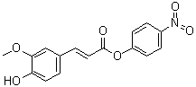 对硝基苯基反式-阿魏酸酯,≥95％(图2)