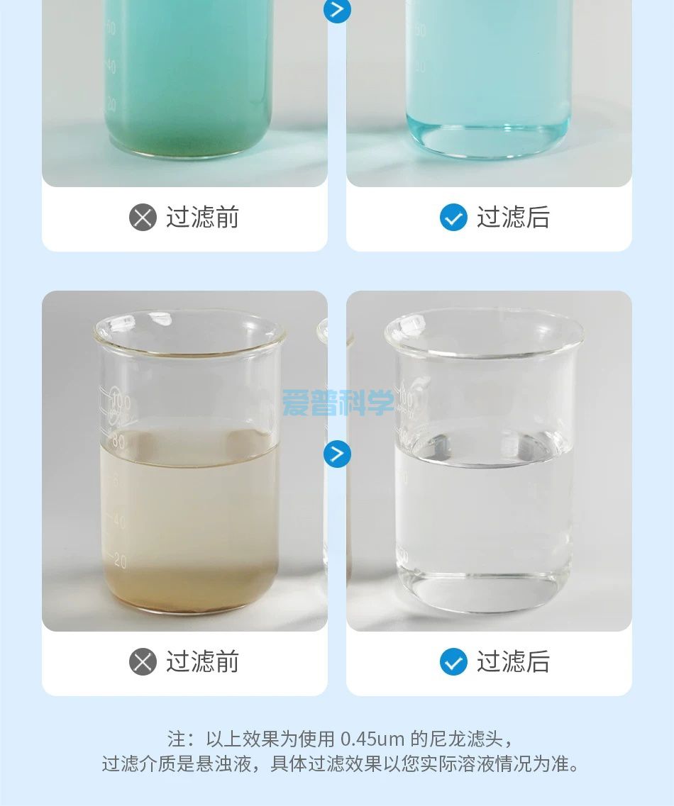 针式过滤器,水系,PES/聚醚砜,13mm*0.22um(图10)